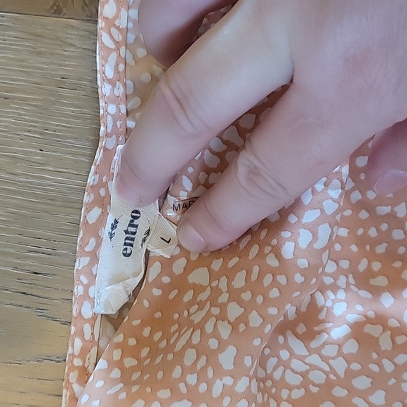 Cute Pink Crowl Neck Dress Size Large - Picture 2 of 5